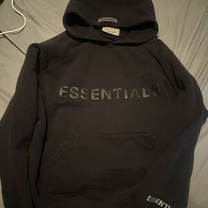 Essentials Charcoal Hoodie